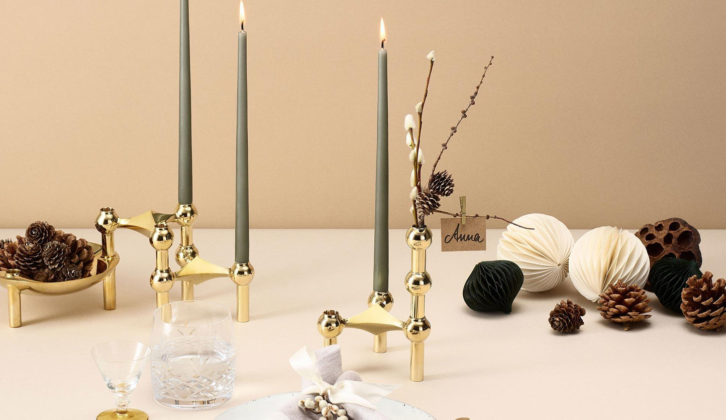 Just Right - Just Right STOFF® Ester & Erik Kerzen (6 Stück) | dusty green - Kerzen - Sarto Group