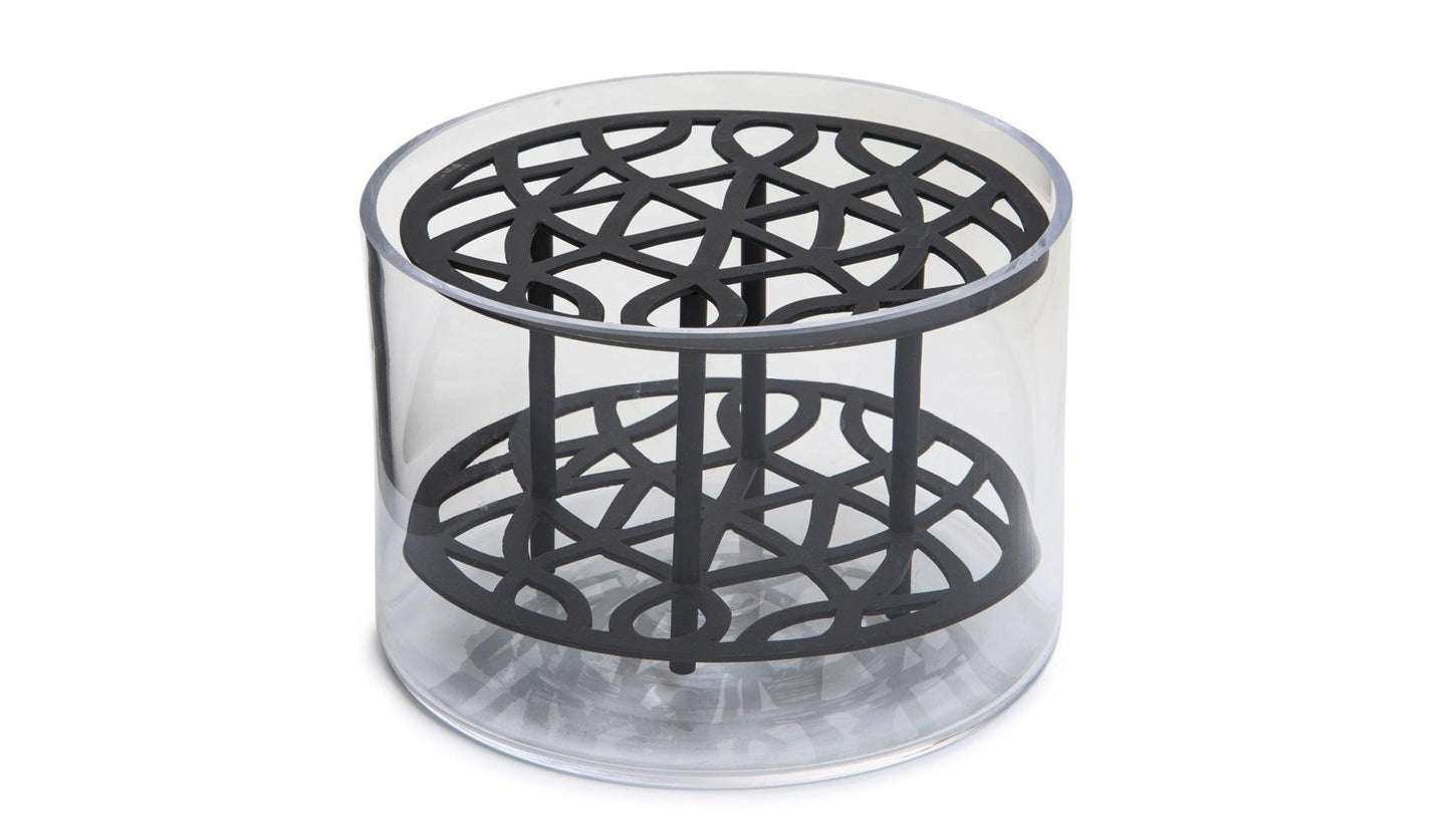 Klong - Klong Äng Vase Small | Ø 13 cm | Schwarz - Vasen - Sarto Group