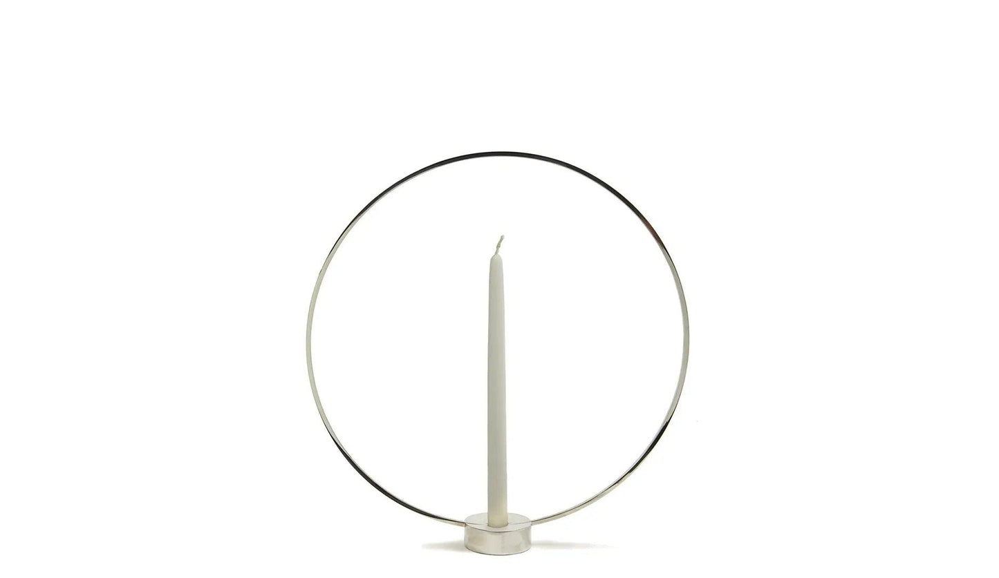 Klong - Klong Gloria Kerzenhalter | Silber - Kerzenhalter - Sarto Group