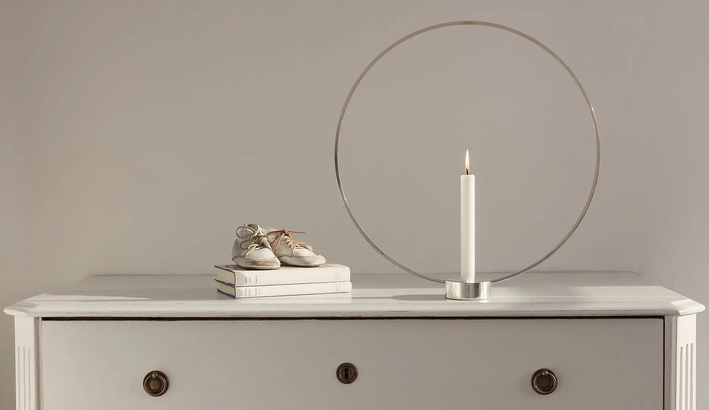 Klong - Klong Gloria Kerzenhalter | Silber - Kerzenhalter - Sarto Group
