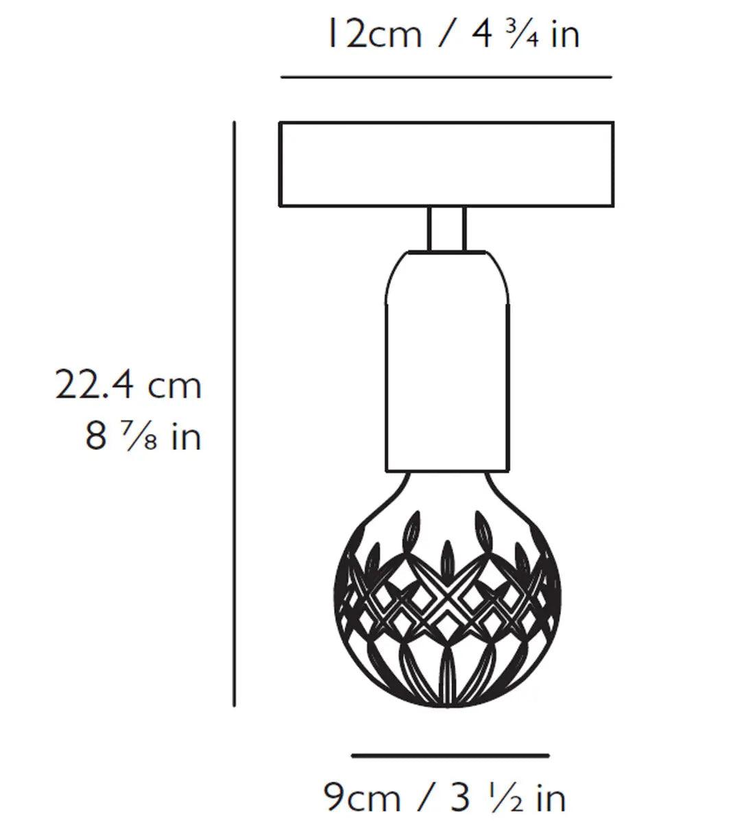 Lee Broom - Lee Broom Crystal Bulb Deckenleuchte - Deckenleuchten - Sarto Group