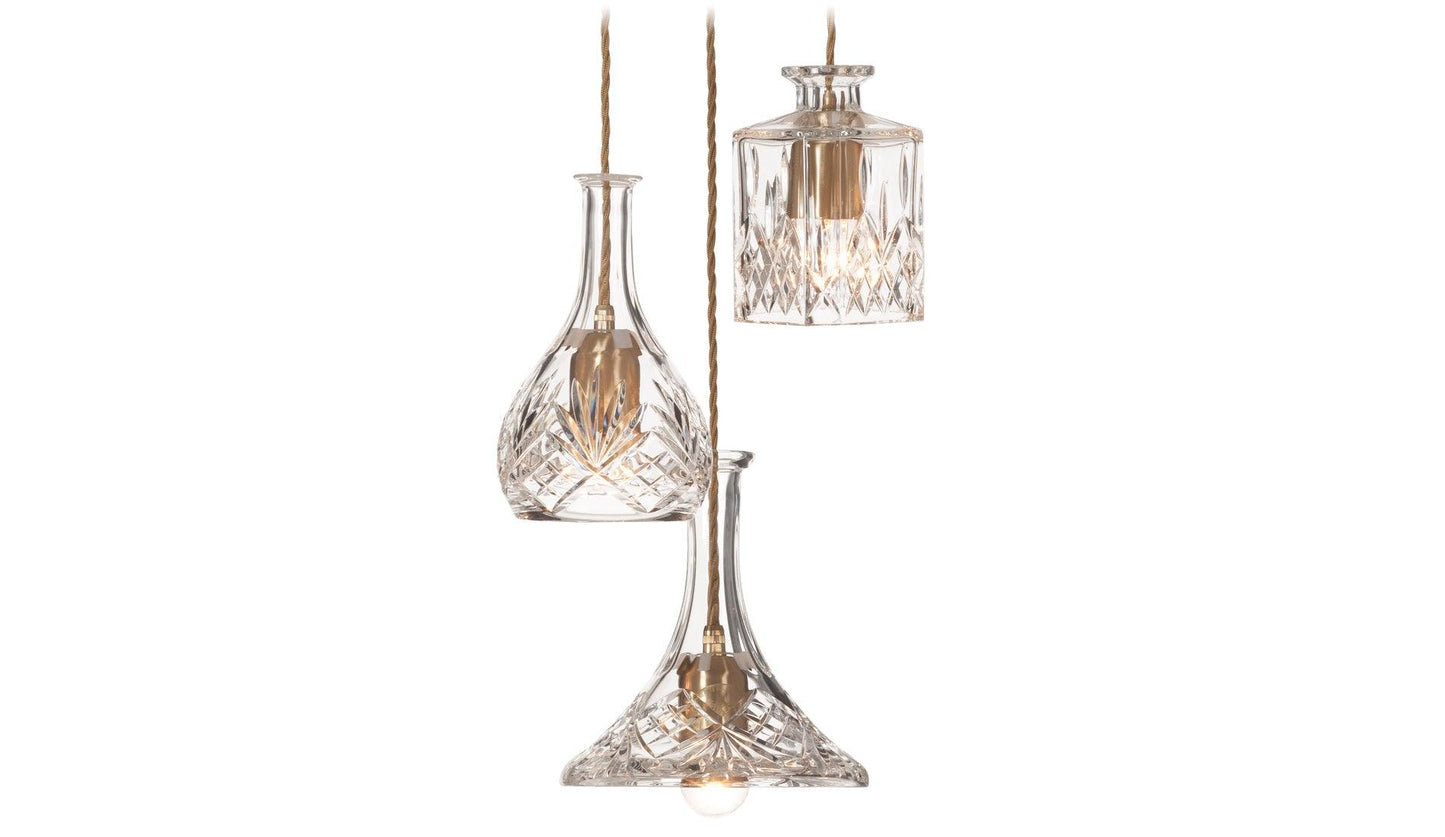 Lee Broom - Lee Broom Decanterlight Hängeleuchte | 3er Set - Hängeleuchten - Sarto Group