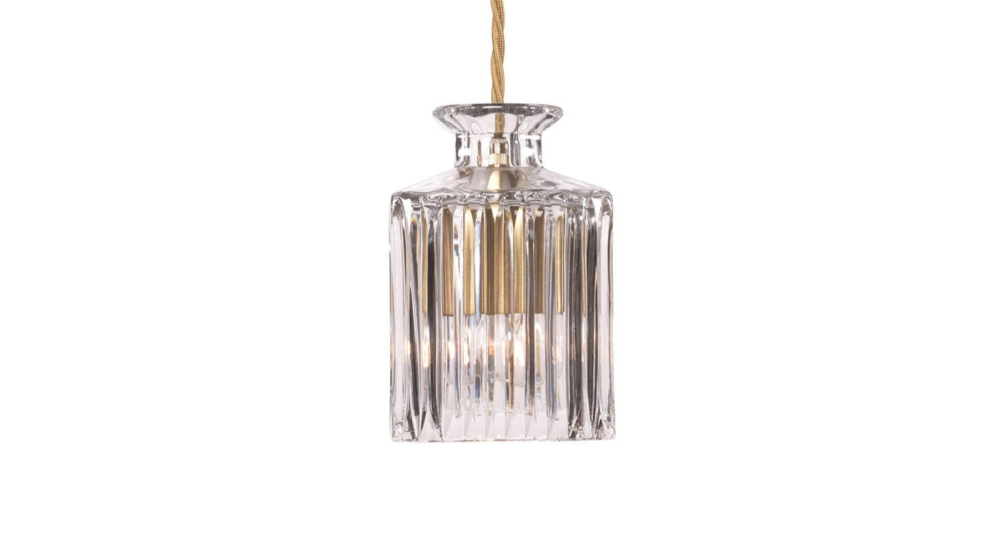 Lee Broom - Lee Broom Square Decanterlight Straight Hängeleuchte - Hängeleuchten - Sarto Group