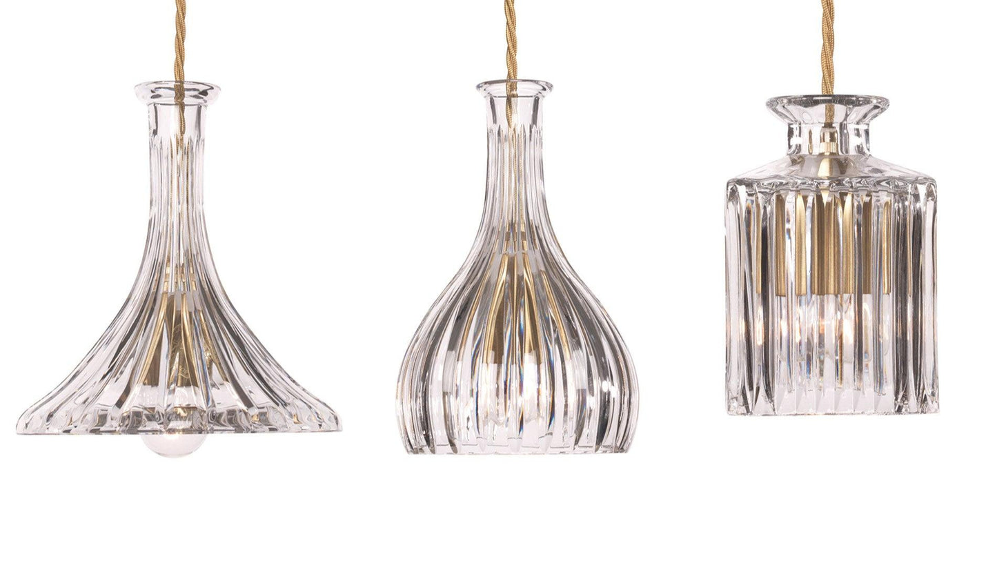 Lee Broom - Lee Broom Square Decanterlight Straight Hängeleuchte - Hängeleuchten - Sarto Group