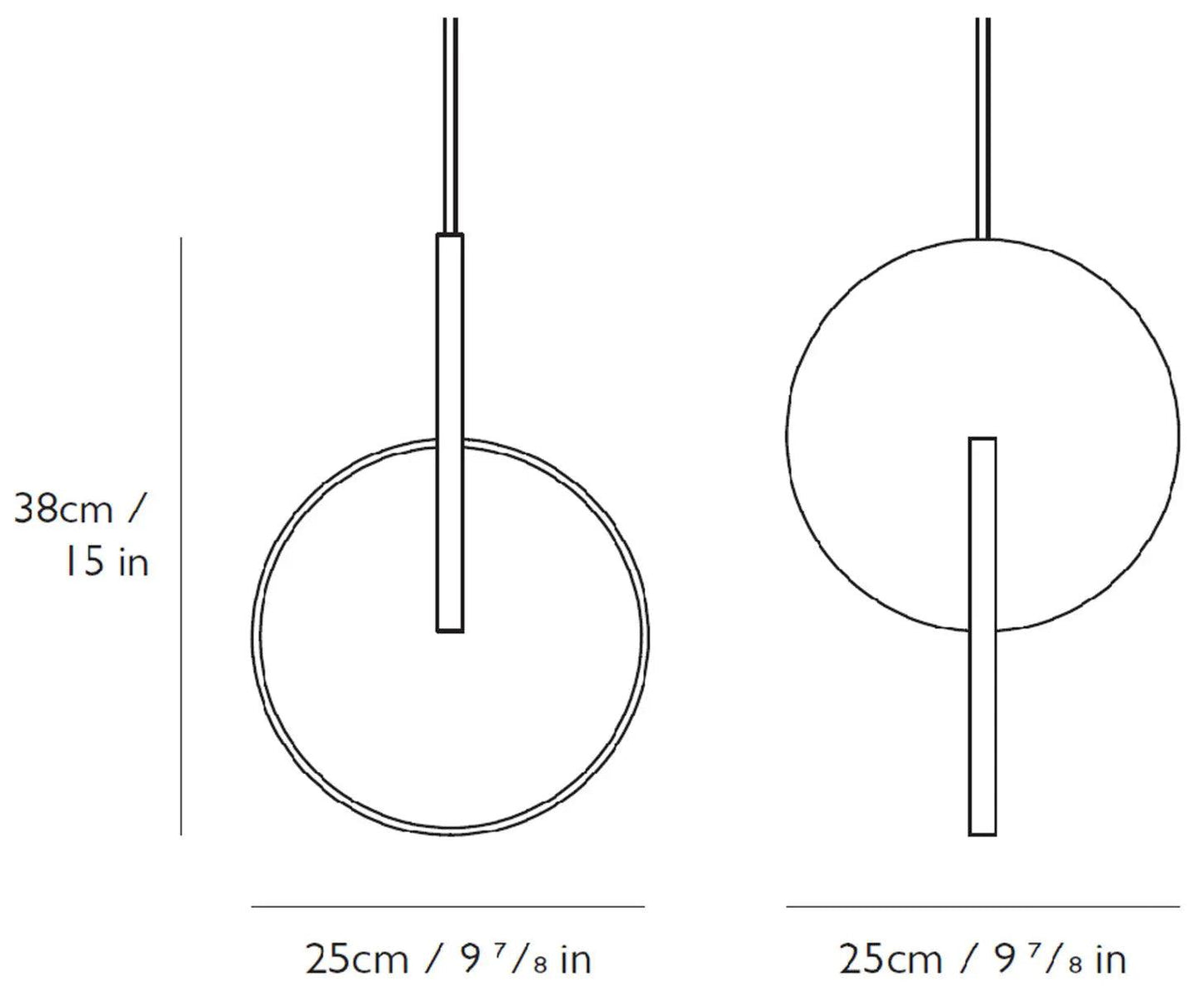 Lee Broom - Lee Broom Eclipse Hängeleuchte - Hängeleuchten - Sarto Group