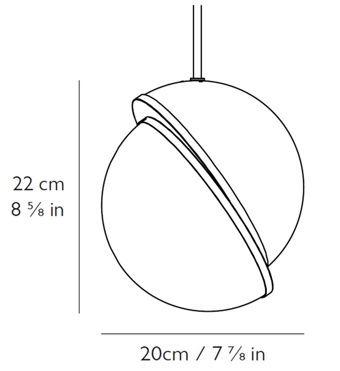 Lee Broom - Lee Broom Mini Crescent Hängeleuchte - Hängeleuchten - Sarto Group
