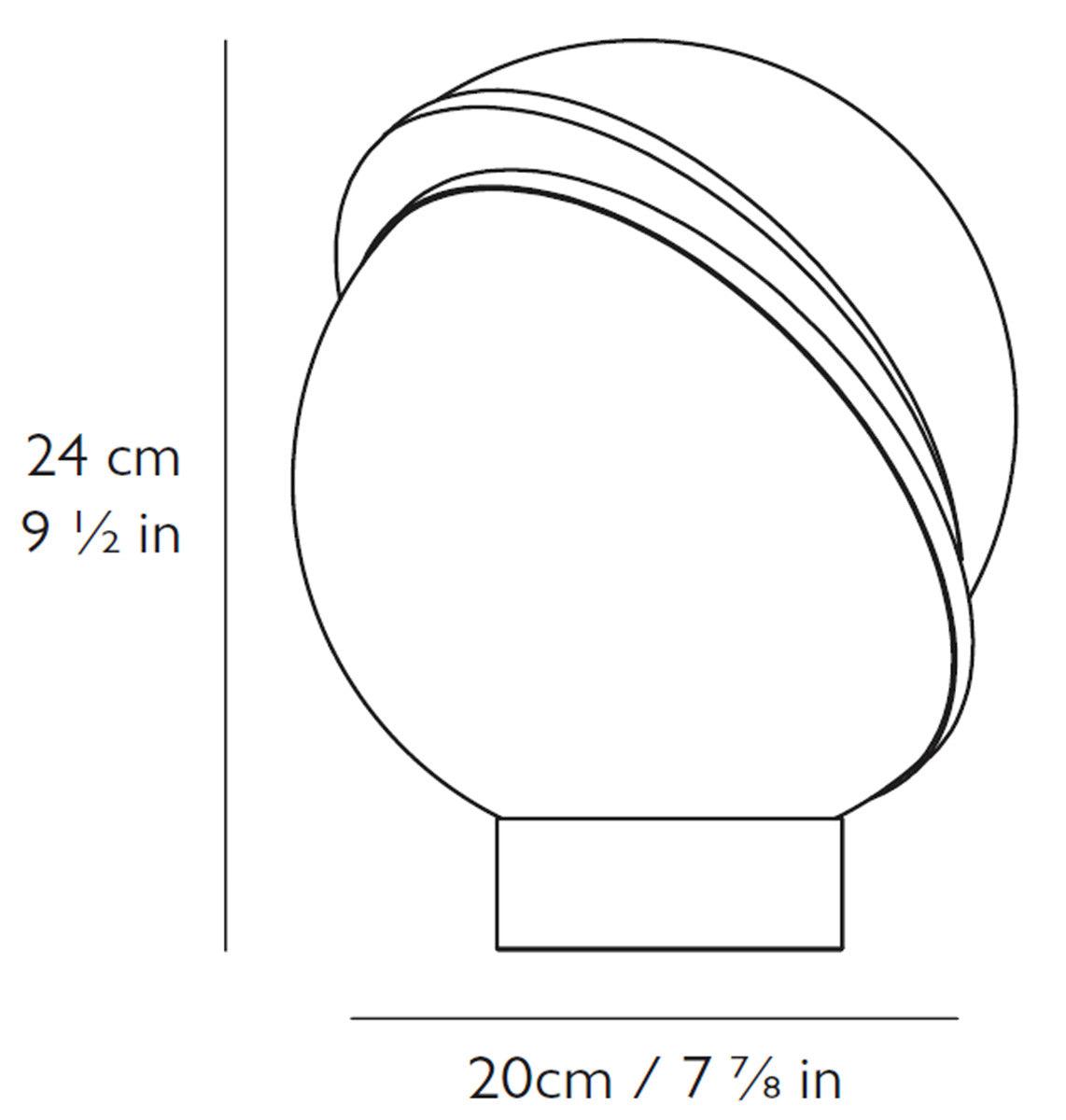Lee Broom - Lee Broom Mini Crescent Tischleuchte - Tischleuchten - Sarto Group