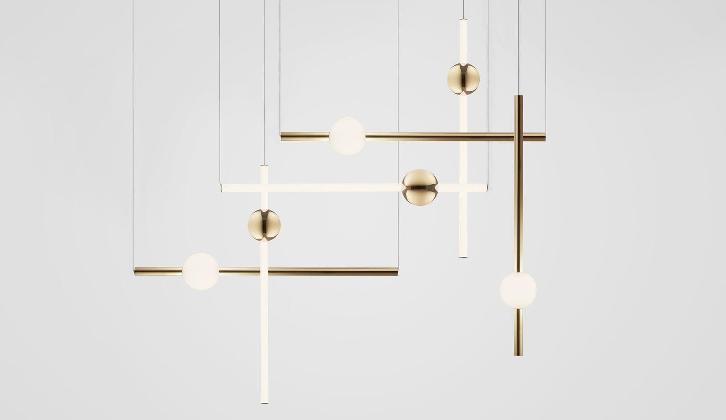 Lee Broom - Lee Broom Orion Tube Hängeleuchte - Hängeleuchten - Sarto Group