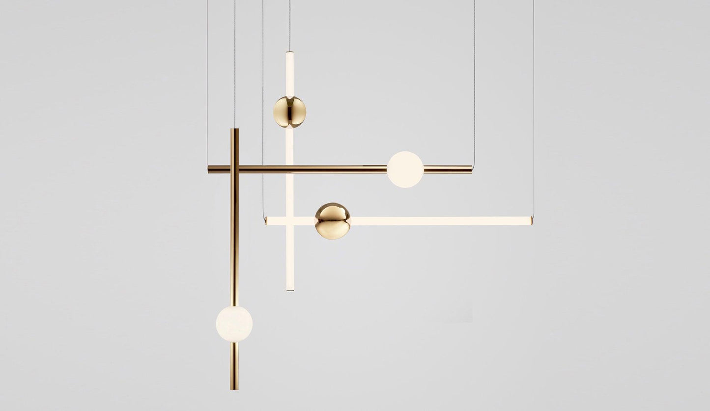 Lee Broom - Lee Broom Orion Tube Hängeleuchte - Hängeleuchten - Sarto Group