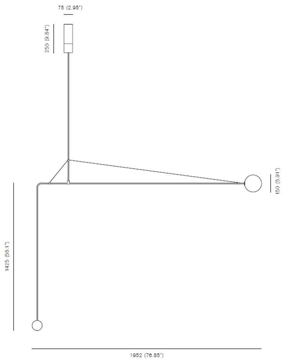 Michael Anastassiades - Michael Anastassiades Mobile Chandelier 4 Hängeleuchte - Hängeleuchten - Sarto Group