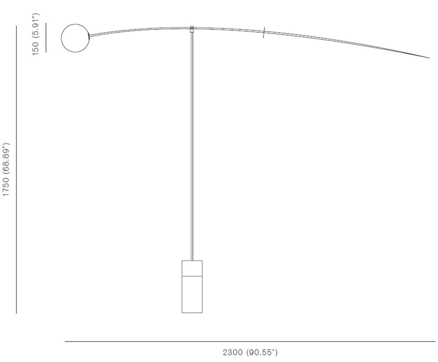 Michael Anastassiades - Michael Anastassiades Mobile Chandelier 5 Stehleuchte - Stehleuchten - Sarto Group