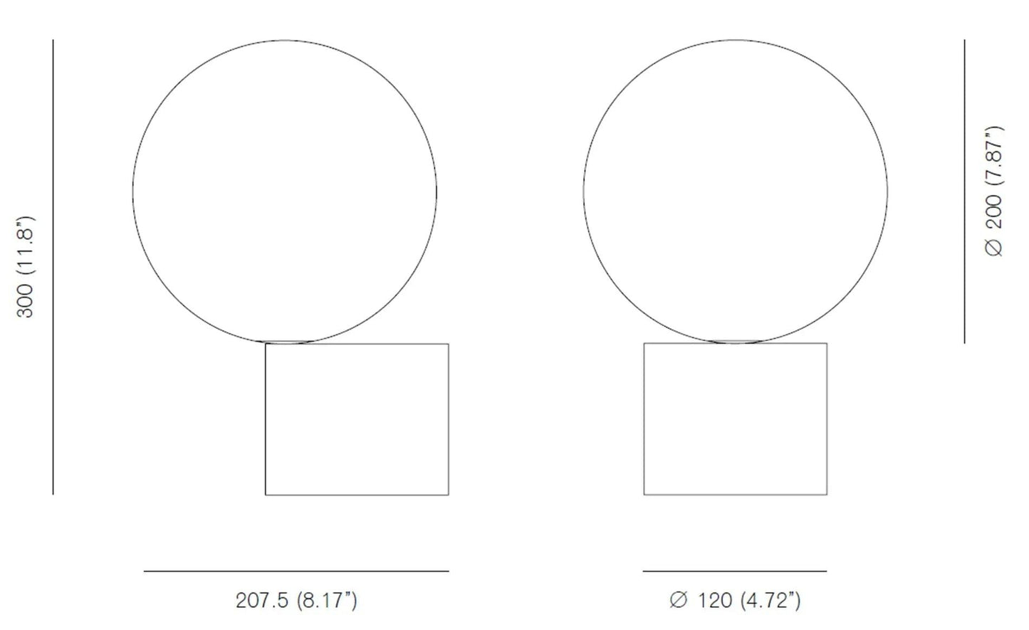 Michael Anastassiades - Michael Anastassiades Tip Of The Tongue Tischleuchte - Tischleuchten - Sarto Group