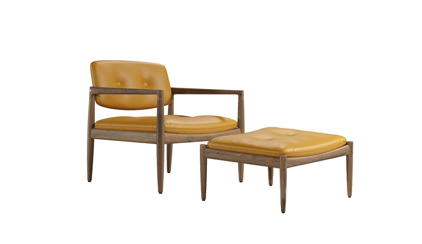 Minotti - Yoko Sessel mit Fußhocker - Sessel - Sarto Group