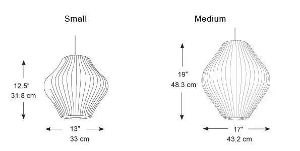 Hay - George Nelson Bubble Lamp Pear Hängeleuchte - Hängeleuchten - Sarto Group