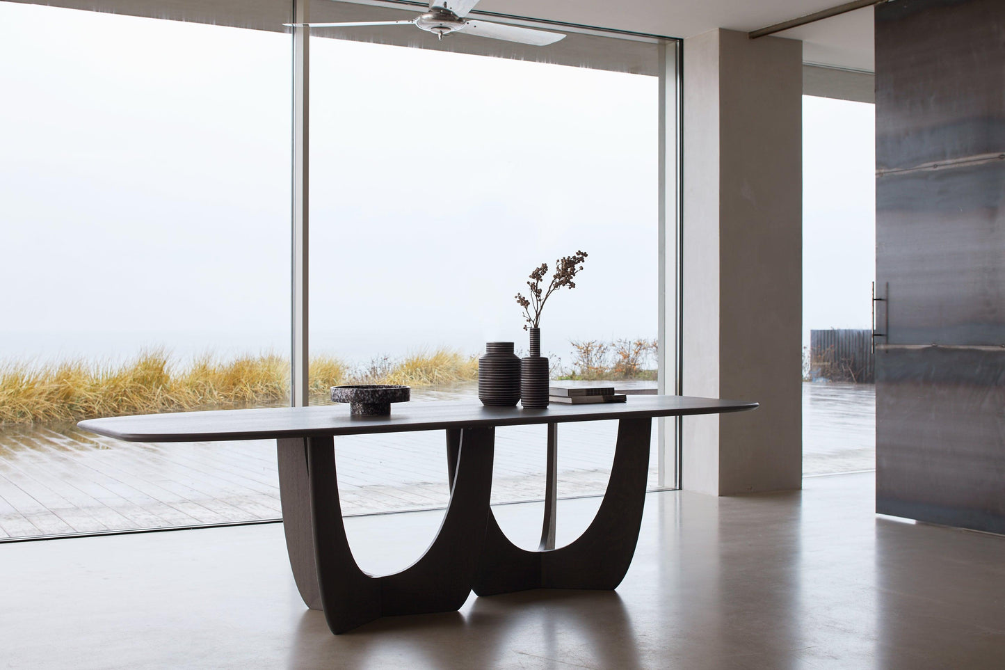 More - MORE Cala Tisch Barrel Shape | Eiche Wengefarben 2 - Esstische - Sarto Group