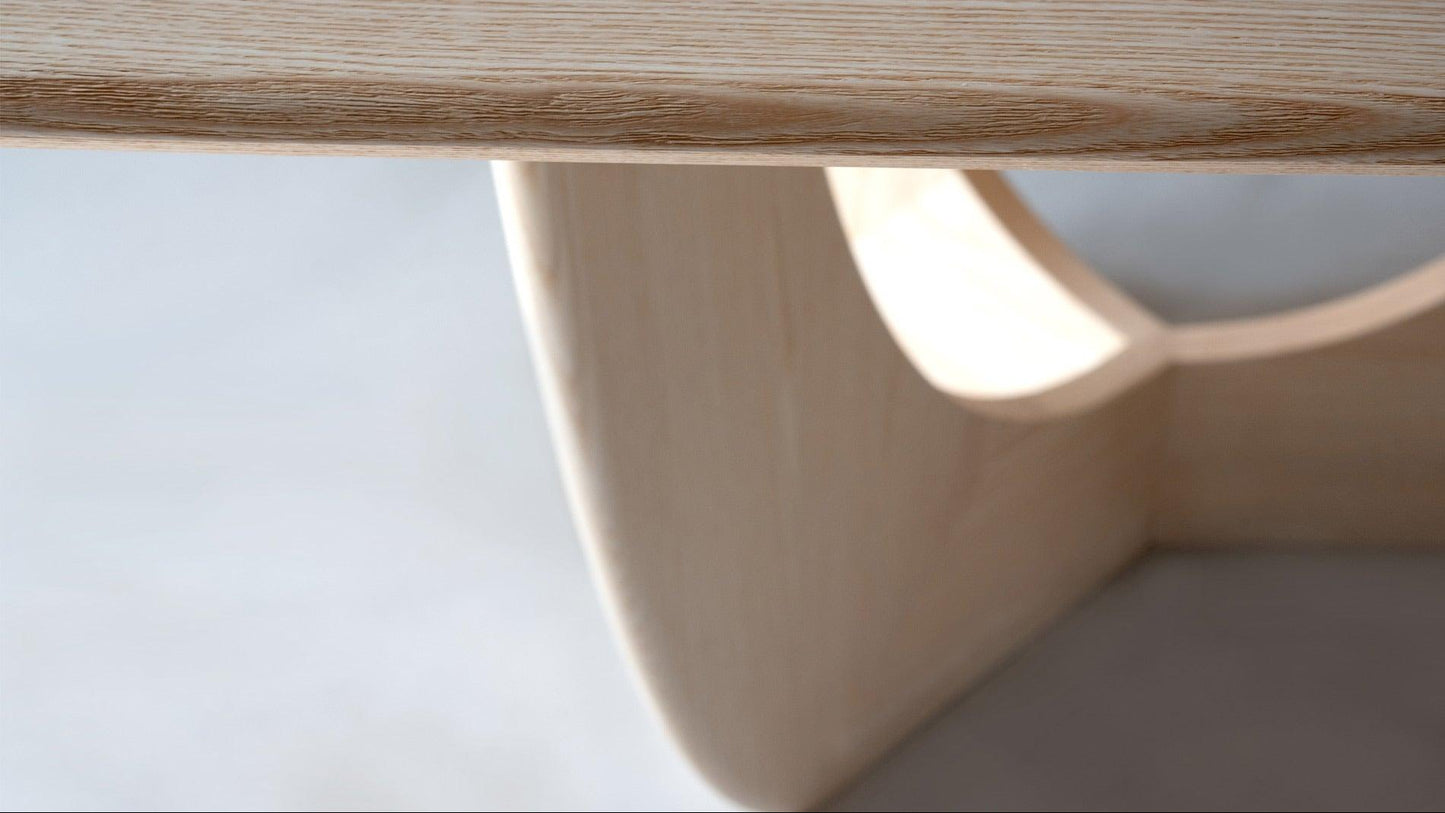 More - MORE Cala Tisch Barrel Shape | Esche Weiss - sarto Group