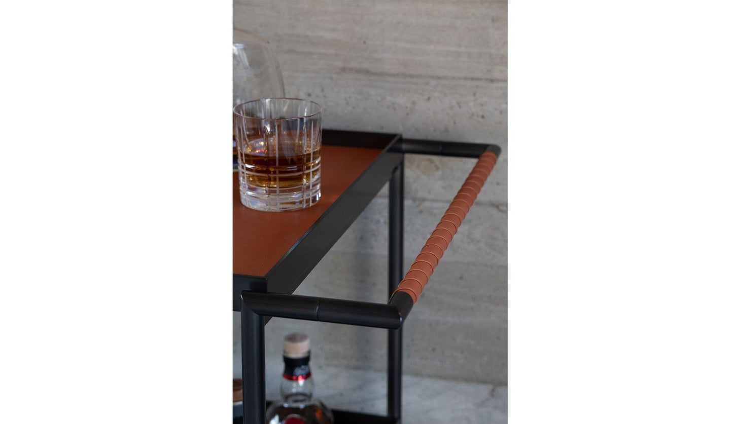More - MORE HARRI Barwagen | Leder Cognac - Barwagen - Sarto Group