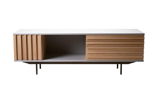 More - MORE HARRI Sideboard | Eiche weiß pigmentiert geölt - Sideboards - Sarto Group