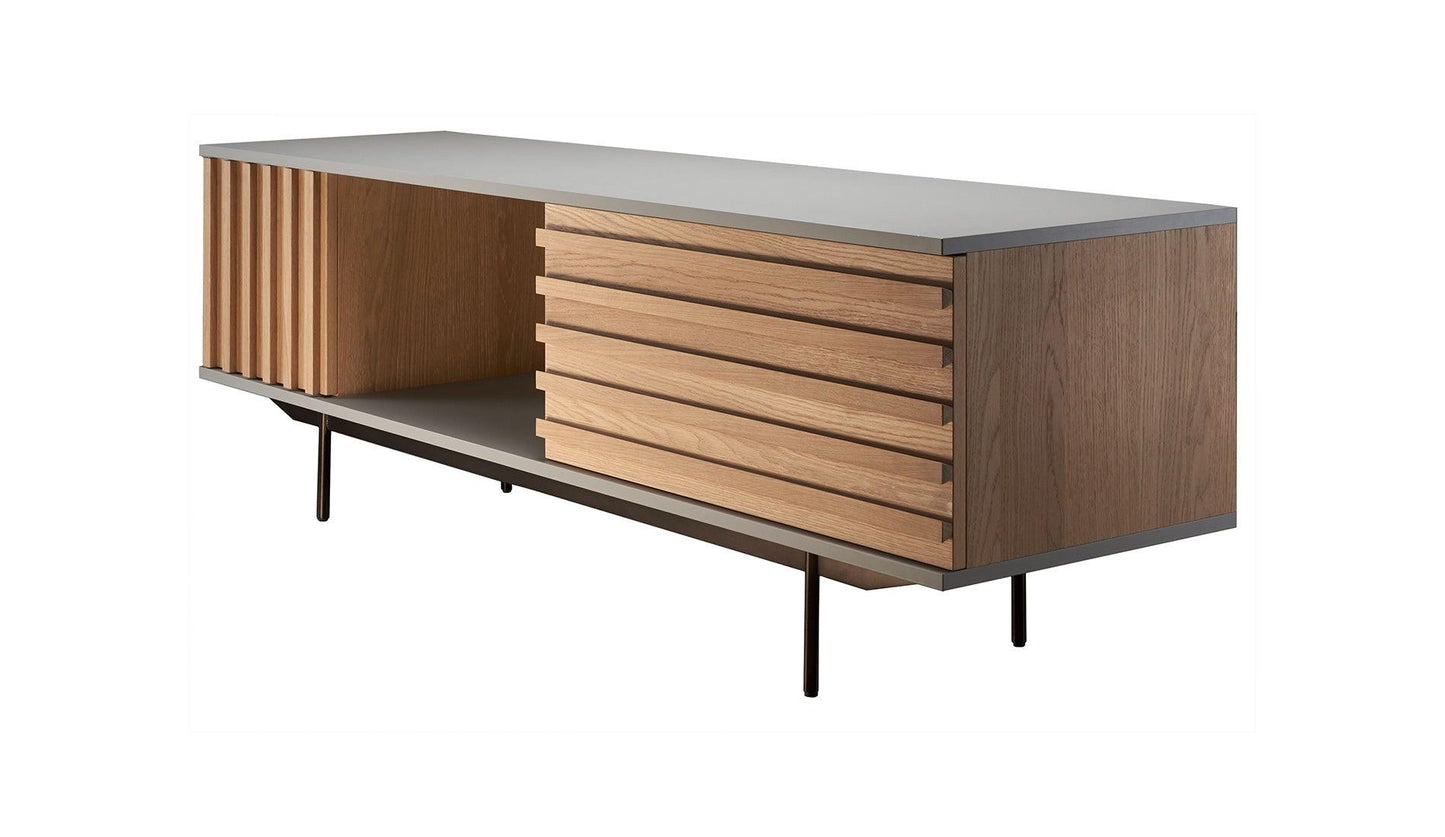 More - MORE HARRI Sideboard | Eiche weiß pigmentiert geölt - Sideboards - Sarto Group
