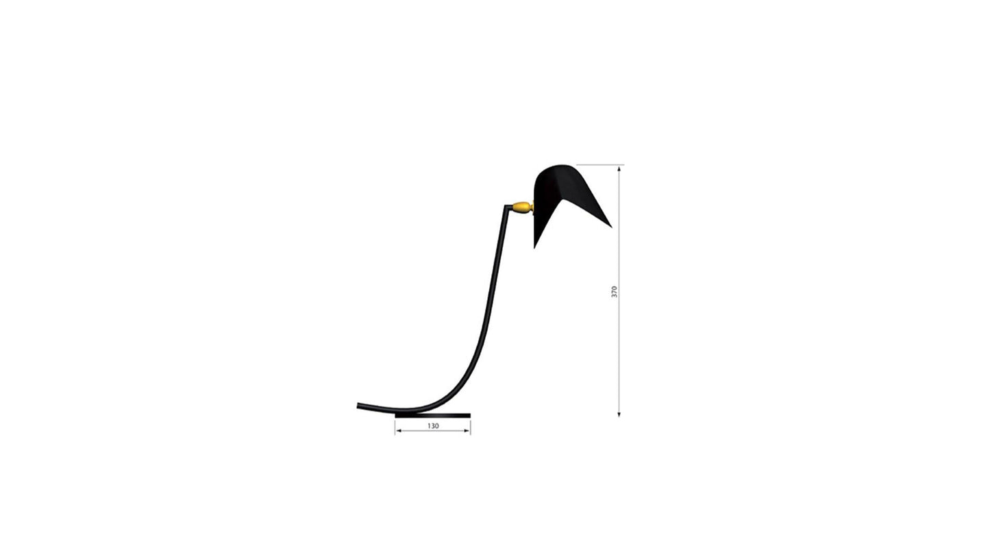 Serge Mouille - Serge Mouille Lampe de bureau Antony Tischleuchte - Tischleuchten - Sarto Group