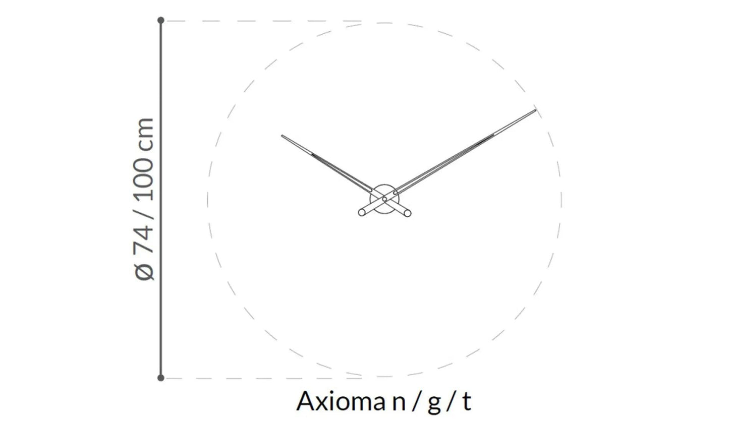 Nomon - Nomon Axioma n Wanduhr - Wanduhren - Sarto Group