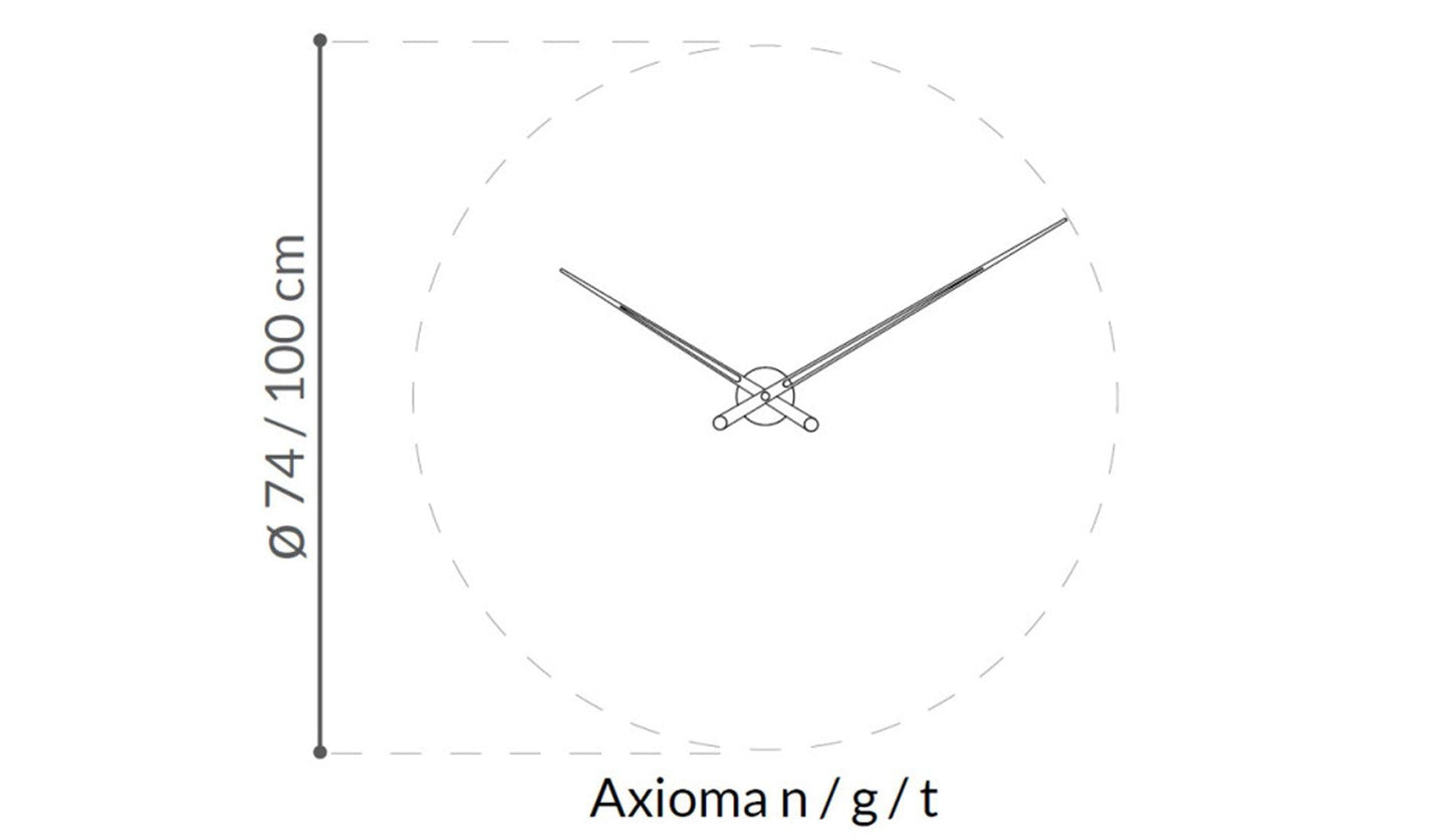 Nomon - Nomon Axioma n Wanduhr | Ziffern - Wanduhren - Sarto Group