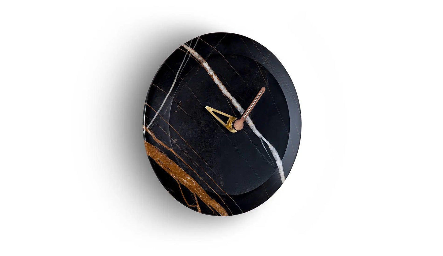 Nomon - Nomon Bari Wanduhr | Sahara Noir Marmor - Wanduhren - Sarto Group