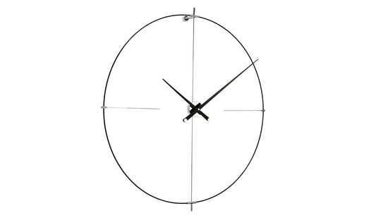 Nomon - Nomon Bilbao Wanduhr | Schwarz / Schwarz - Wanduhren - Sarto Group