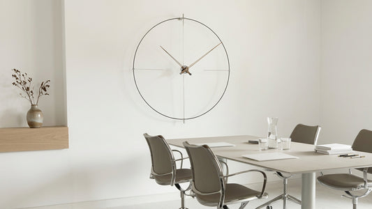 Nomon - Nomon Bilbao Wanduhr | Schwarz / Schwarz - sarto Tailored Interiors Group