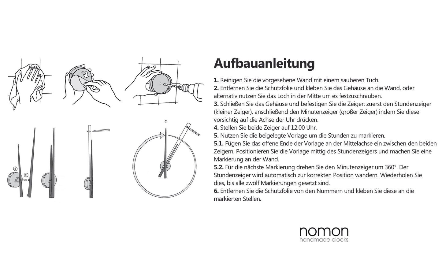 Nomon - Nomon Rodón Wanduhr - Wanduhren - Sarto Group