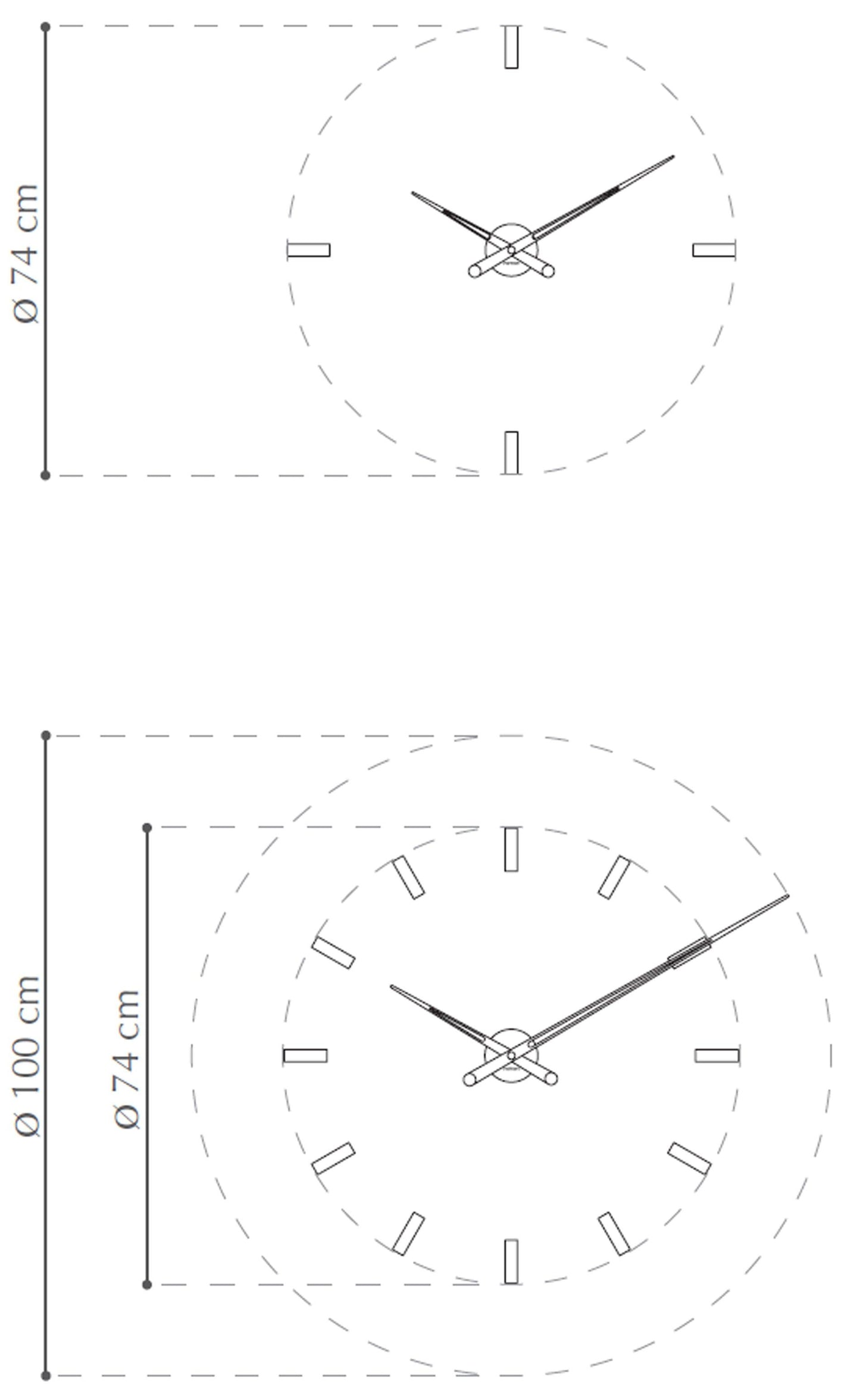 Nomon - Nomon Tacón Wanduhr - Wanduhren - Sarto Group