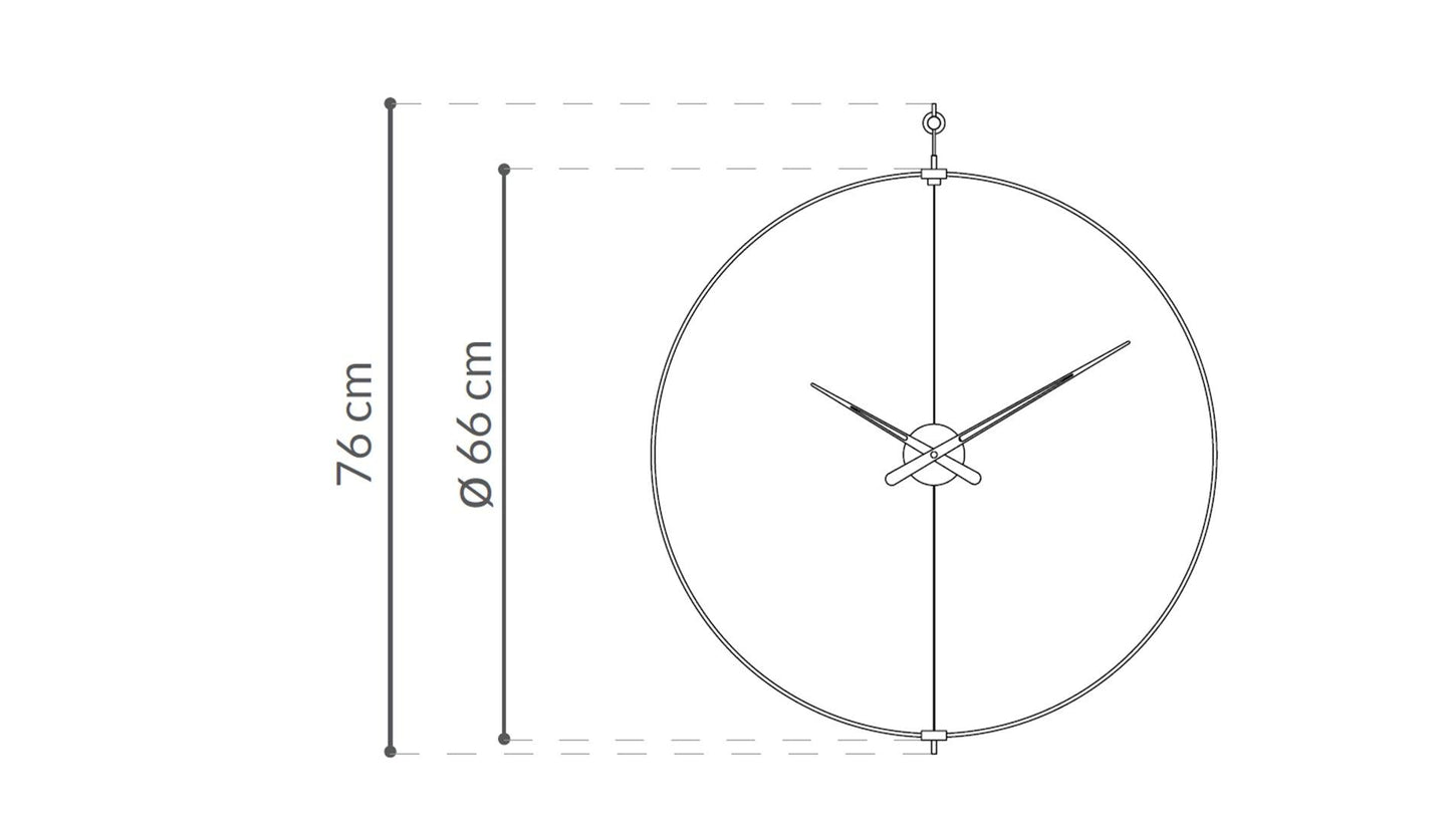 Nomon - Nomon Mini Barcelona Wanduhr - Wanduhren - Sarto Group