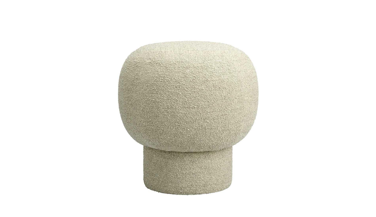NORR11 - NORR11 Liege Pouf | Bouclé - Poufs - Sarto Group