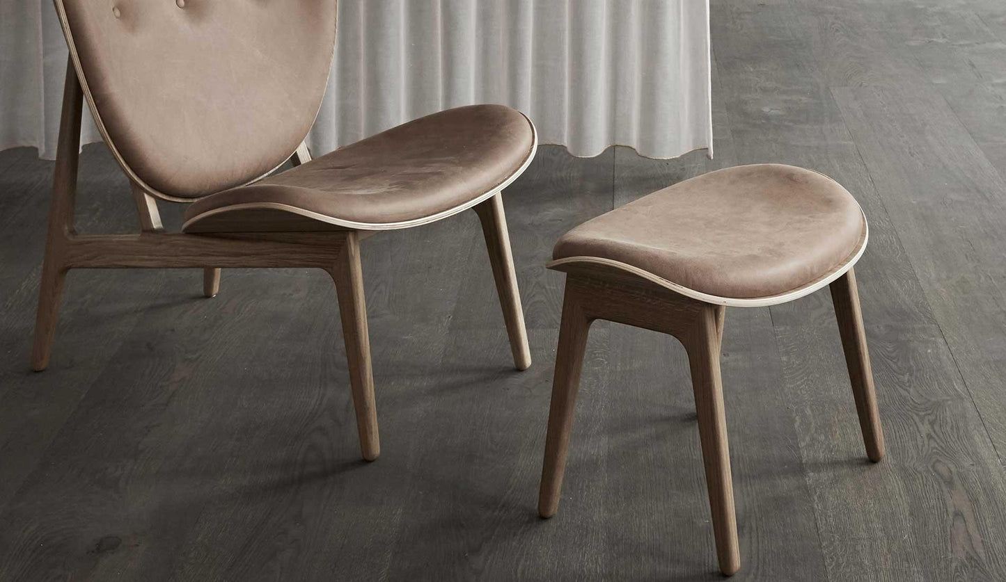 NORR11 - NORR11 Elephant Lounge Hocker | Eiche hell geräuchert - Hocker - Sarto Group