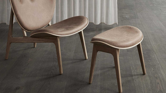 NORR11 - NORR11 Elephant Lounge Hocker | Eiche hell geräuchert - sarto Tailored Interiors Group
