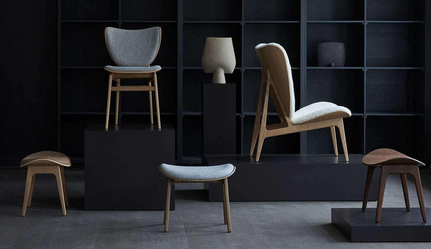 NORR11 - NORR11 Elephant Lounge Hocker | Eiche hell geräuchert - Hocker - Sarto Group