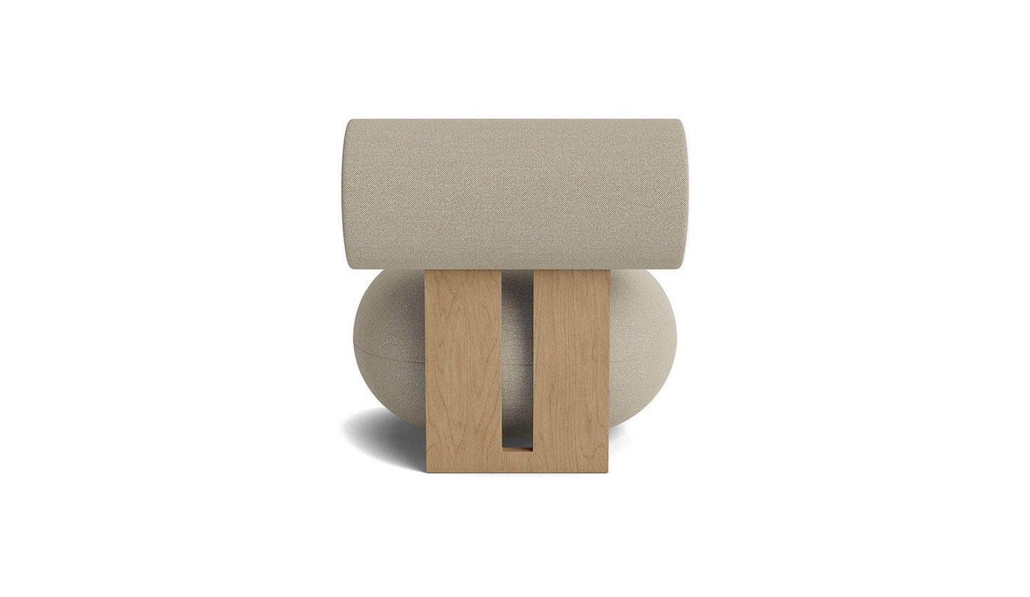 NORR11 - NORR11 Hippo Lounge Sessel | Eiche Natur - Sessel - Sarto Group