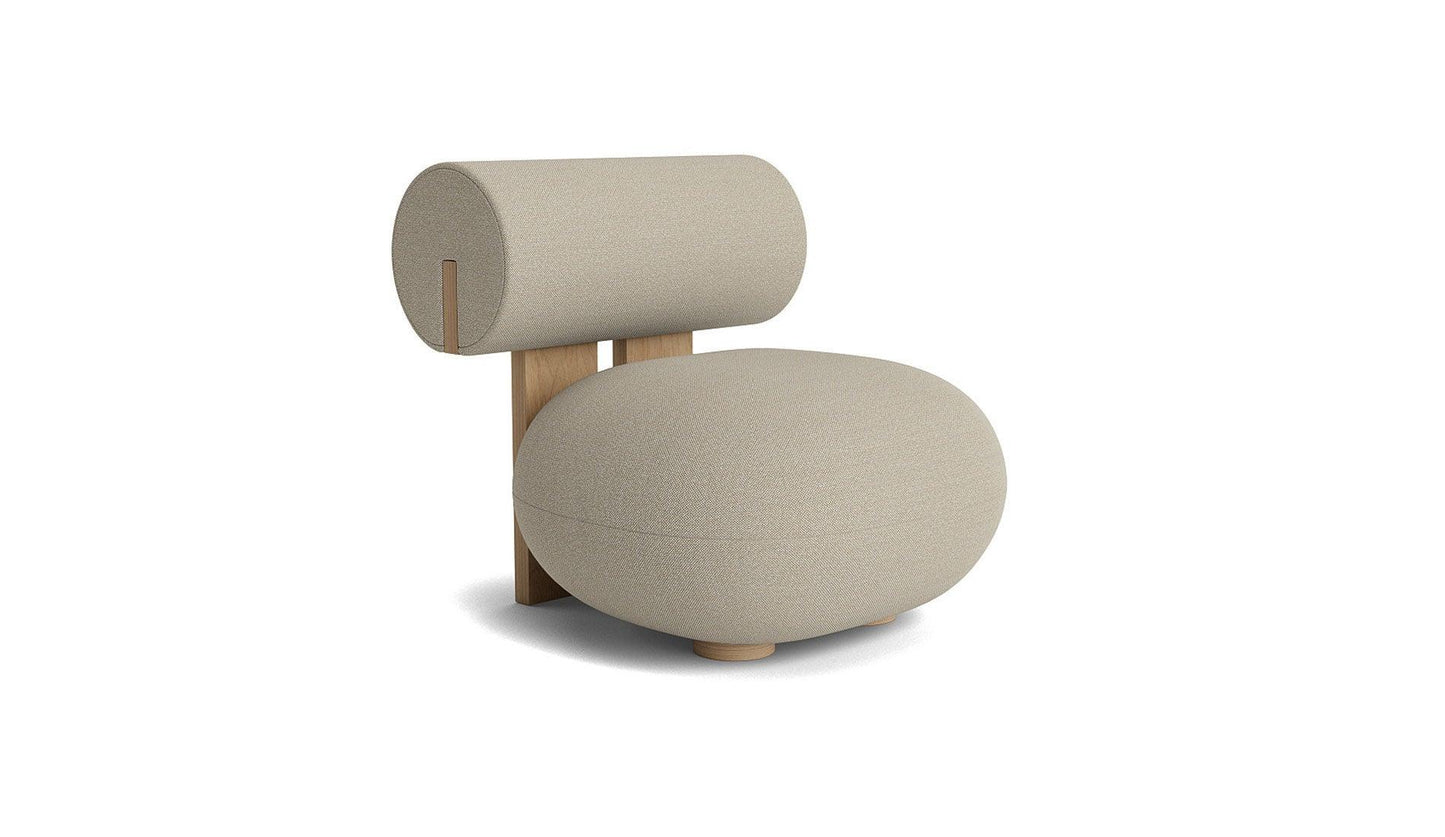 NORR11 - NORR11 Hippo Lounge Sessel | Eiche Natur - Sessel - Sarto Group