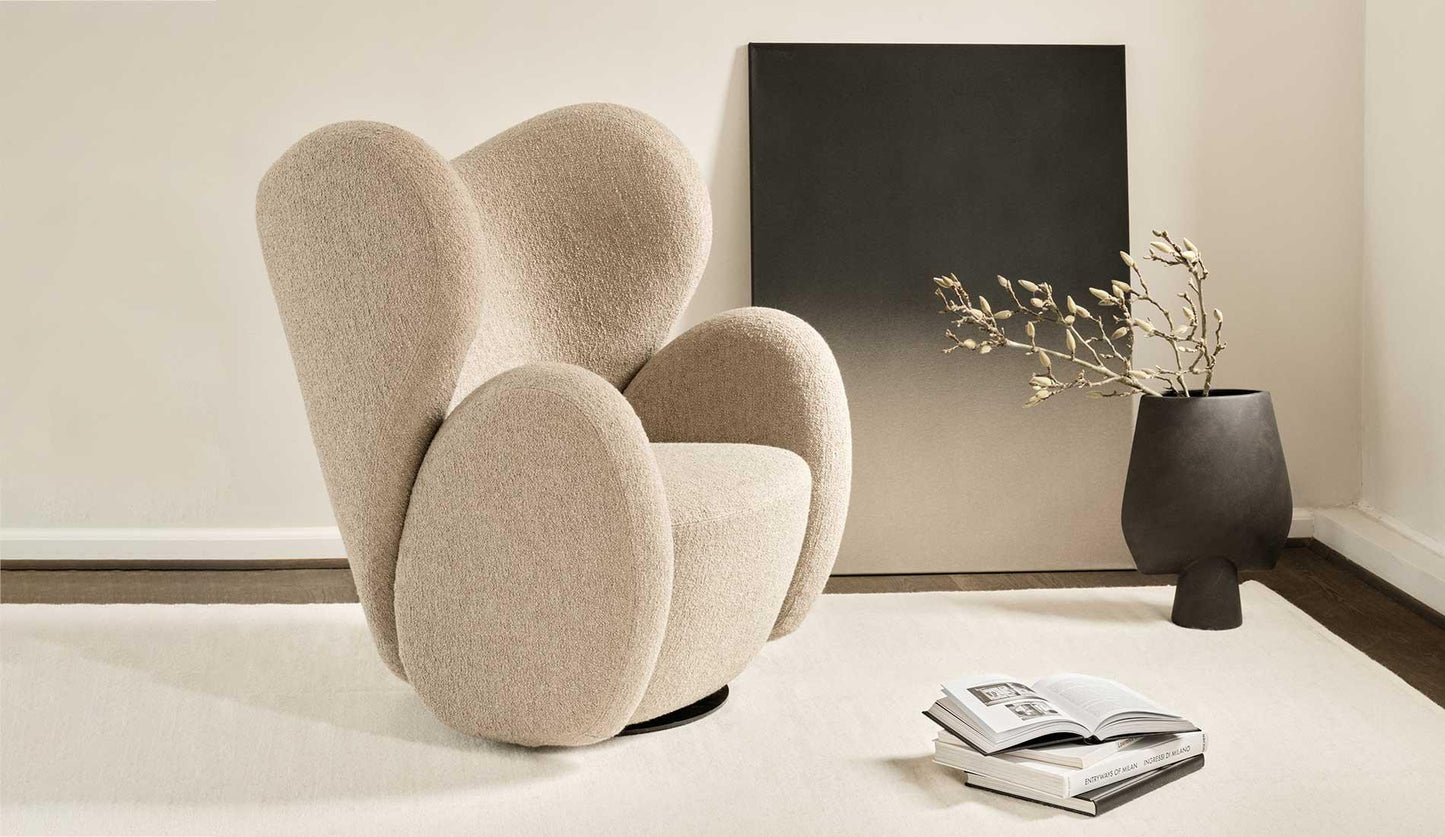 NORR11 - NORR11 Big Big Chair Sessel | Bouclé - Sessel - Sarto Group
