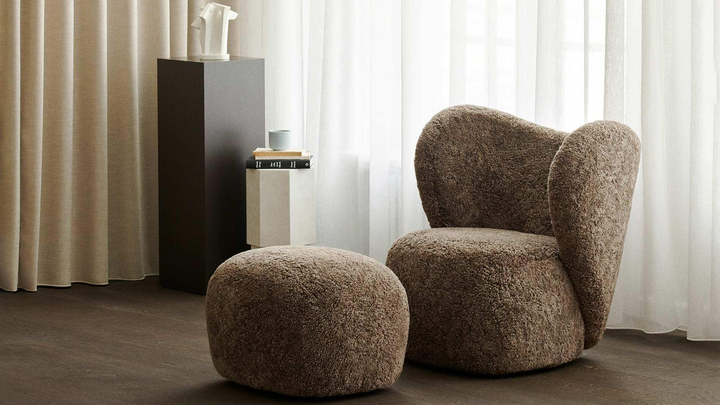 NORR11 - NORR11 Little Big Chair Sessel | Schaffell - sarto Tailored Interiors Group