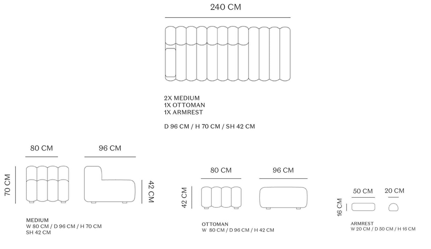 NORR11 - NORR11 Studio 1 Sofa - Sofas - Sarto Group