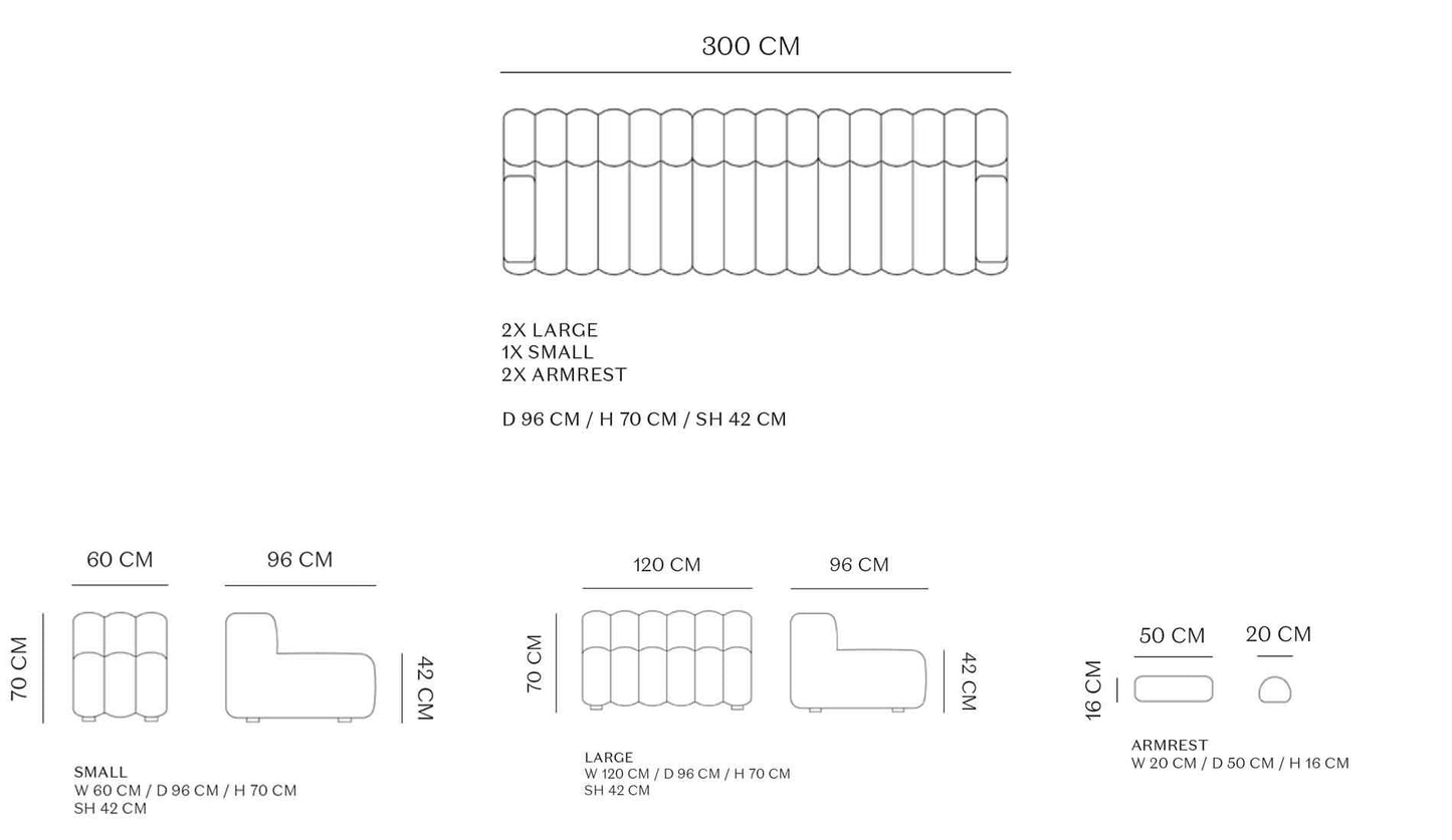 NORR11 - NORR11 Studio 3 Sofa - Sofas - Sarto Group