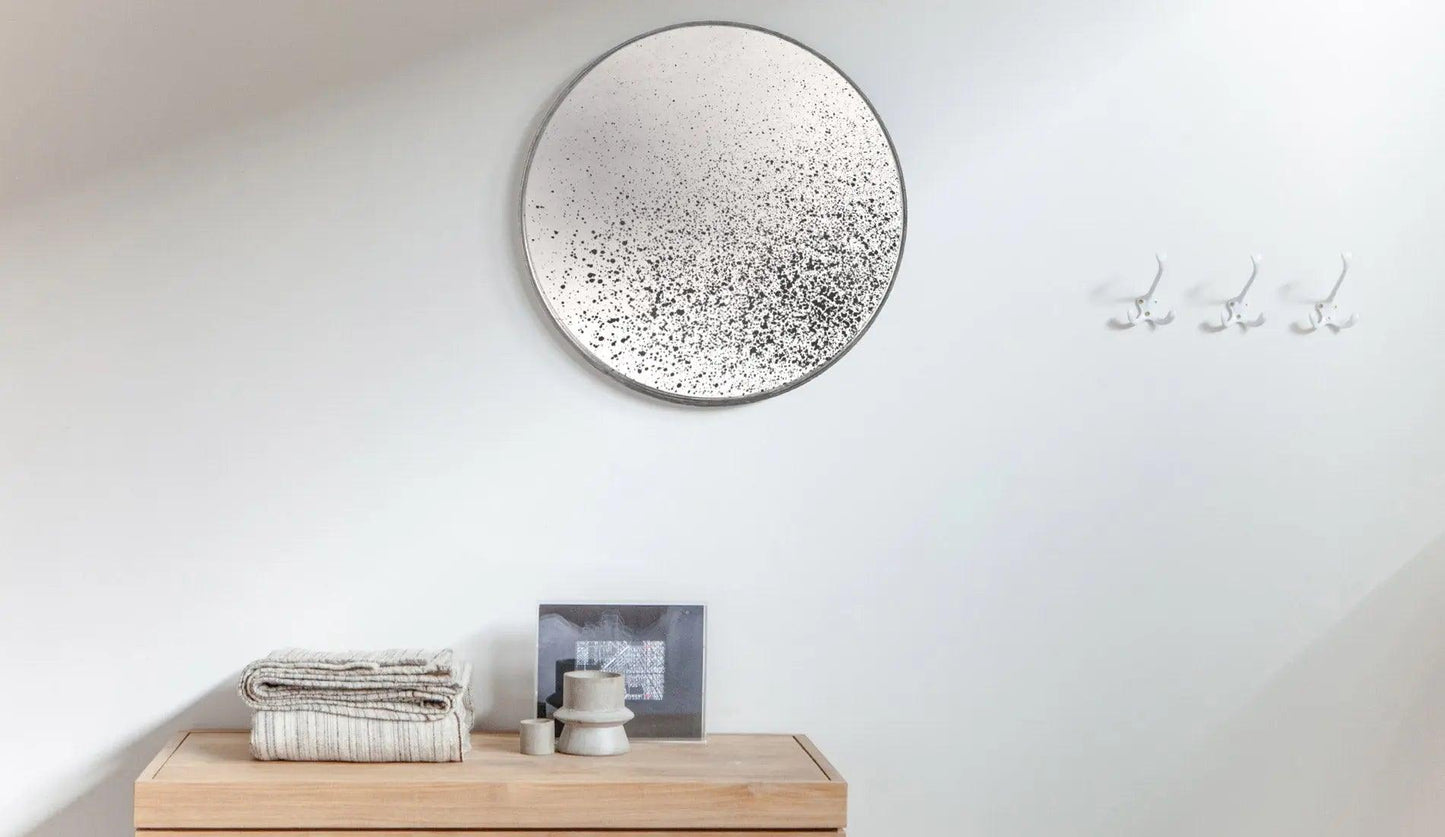 Ethnicraft - Ethnicraft Clear Spiegel | Rund - Spiegel - Sarto Group