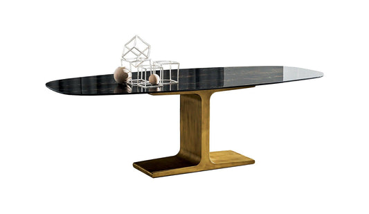 Sovet - Sovet Palace Shaped | Bronze - Portoro - Esstische - Sarto Group