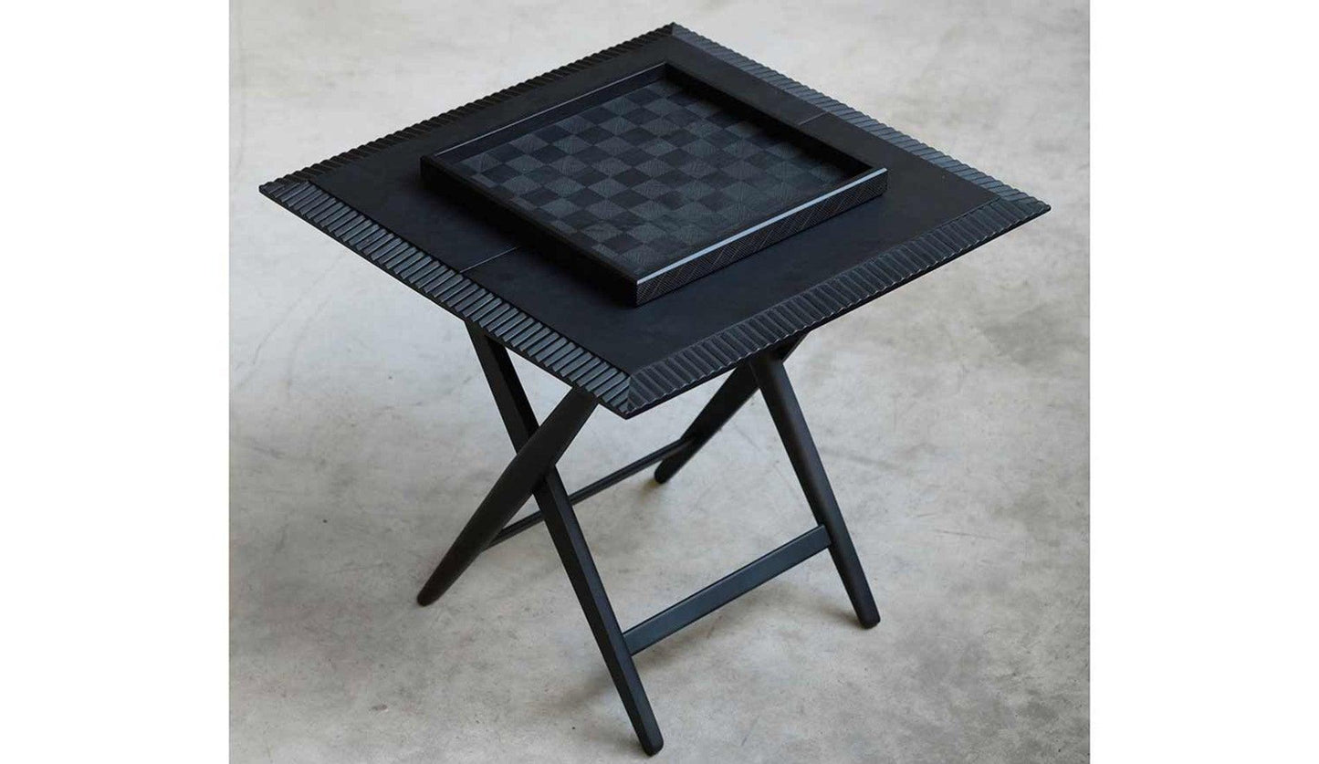 Zanat - Zanat Piano Klapptisch Eckig | Ahorn Schwarz - Klapptische - Sarto Group