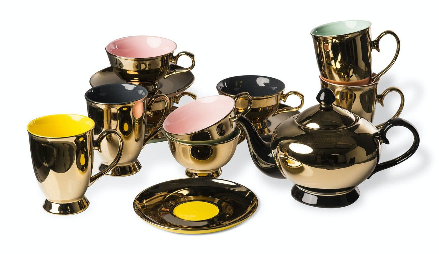 Polspotten - Polspotten Legacy Gold Teekanne - Teekannen - Sarto Group