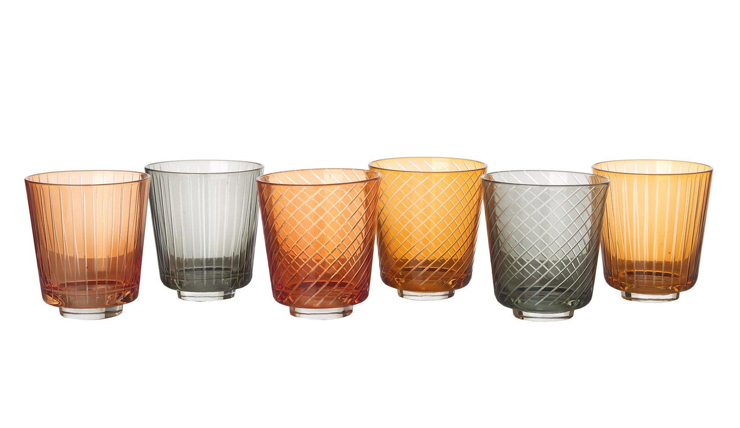 Polspotten - Polspotten Library Wasserglas | 6er-Set - Trinkgläser - Sarto Group