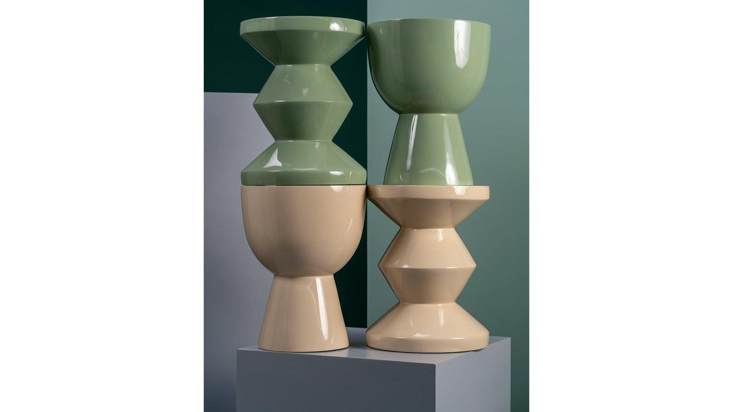 Polspotten - Polspotten Tam Tam Hocker | Hellblau - Hocker - Sarto Group
