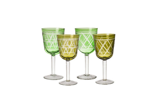 Polspotten - Polspotten Tie up Weingläser | 4er Set - Stielgläser - Sarto Group