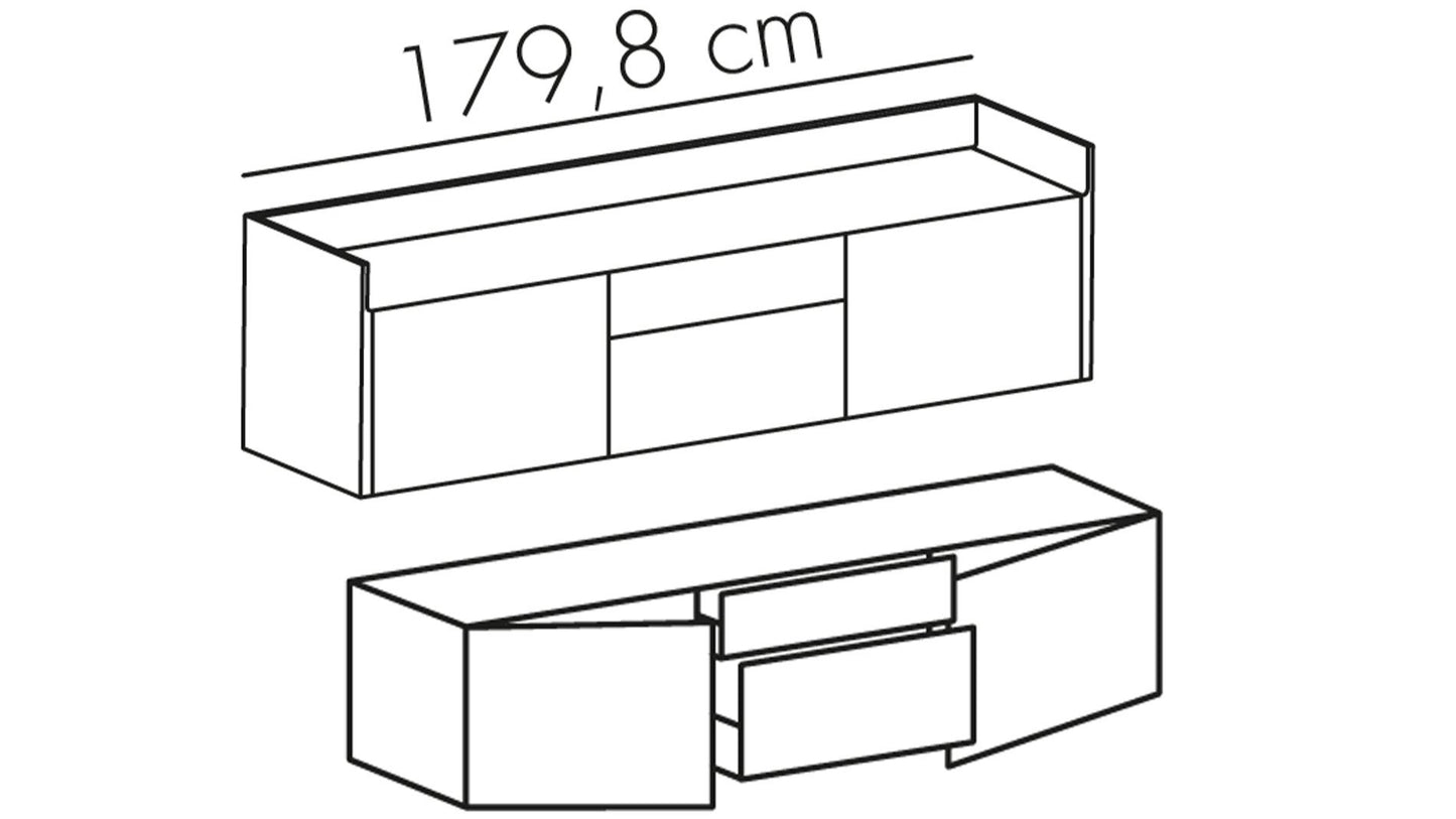 Punt - Punt Stockholm STH302 Sideboard - Sideboards - Sarto Group